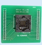 EBGA64 adapter for wellon programer 1_0mm pitch BGA64